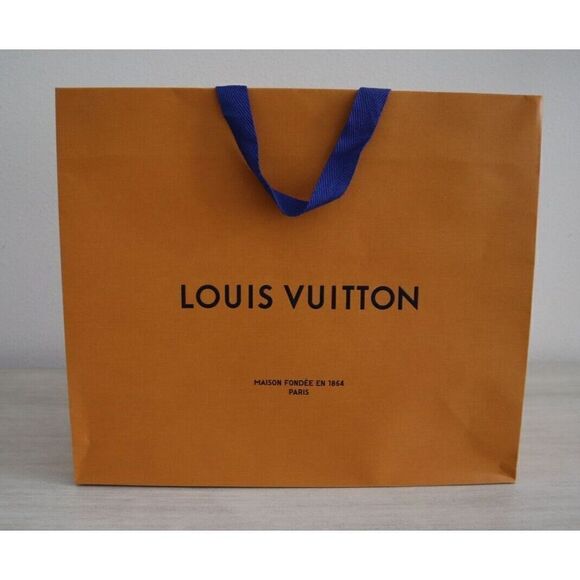 Authentic Louis Vuitton - Medium Size - Empty Paper Gift Bag Tote - Picture 1 of 8